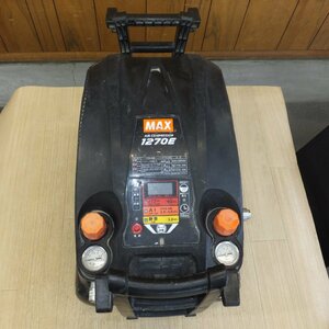 岐阜発★マックス MAX スーパーエア・コンプレッサ AK-HH1270E ブラック 1φ100V 50/60Hz 15A 1,450W★ジャンク