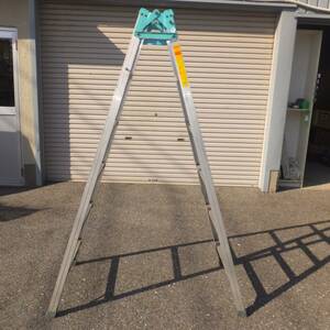  Gifu departure * ho kseiFRESH COMMUNITY S type stepladder HSK-18 B-18-6 1788×597mm maximum use load 100kg tabletop surface. height 1690mm*