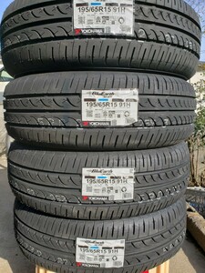 【送料無料】ヨコハマ ブルーアース AE-01F 195/65R15 91H ×4本　新品 未使用　YOKOHAMA BLUEARTH　サマータイヤのみ 4本　ホイール無し