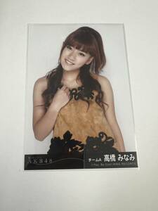 AKB48 生写真 高橋みなみ 風は吹いている 劇場盤 チームA まとめて取引 同梱発送可能