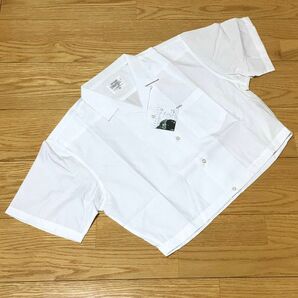 短ランシャツ 半袖オープンシャツ Mサイズ超短ランシャツ48センチ 送料無料