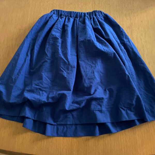 ゴムサイズム　ブルー　スカート　130