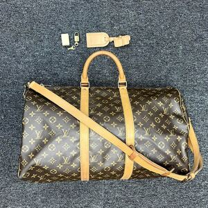 ★1円スタート★LOUIS VUITTON ルイヴィトン モノグラム キーポルバンドリエール50 M41416 ボストンバッグ シリアルFC893旅行バック2WAY