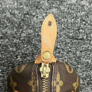 ★1円スタート★LOUIS VUITTON ルイヴィトン モノグラム ミニスピーディ M41534シリアルTH0972ハンドバッグ ブラウン レザー ミニボストンの画像4