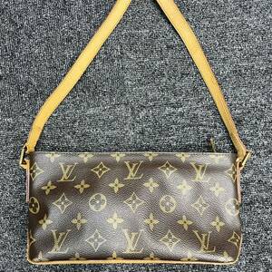 ★1円スタート★LOUIS VUITTON ルイヴィトン モノグラム トロター M51240 シリアルSD0072ショルダーバッグポシェット 斜めがけバック