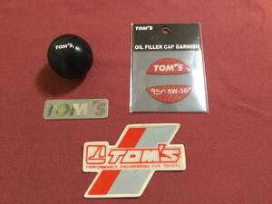  TOM`S shift knob plate oil cap garnish seal TOM'S