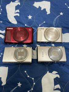 デジタルカメラ　4台　まとめ　Canon SX620 SX720 IXY 630 640 