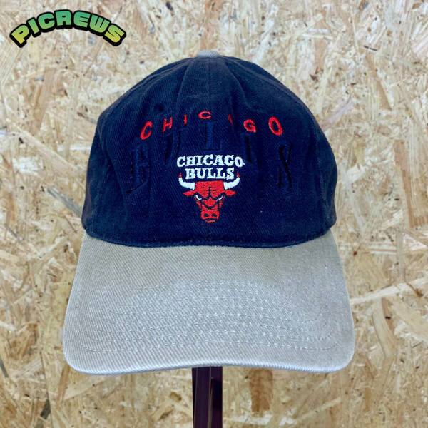 NBA CHICAGO BULLS シカゴブルズ アジャスター キャップ ベースボールキャップ