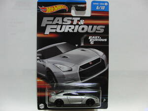 レア　ホットウィール　ワイルドスピード　「2009　日産　GT‐R」　Ｒ35　FAST & FURIOUS 6
