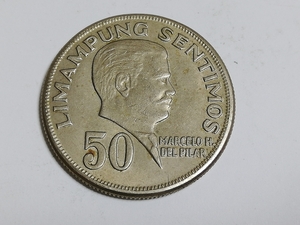 1974年　50センチモ　硬貨　№40