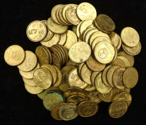 中国 梅5角 100枚 まとめて おまとめ 中国古銭 中国コイン 海外コイン 外国コイン 古銭 コイン 硬貨
