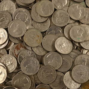 アメリカ 25セント硬貨 白銅貨 1000枚 まとめて おまとめ 大量 海外コイン 外国コイン 古銭 コイン 硬貨の画像4