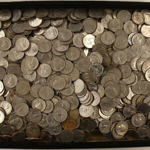 アメリカ 25セント硬貨 白銅貨 1000枚 まとめて おまとめ 大量 海外コイン 外国コイン 古銭 コイン 硬貨の画像1