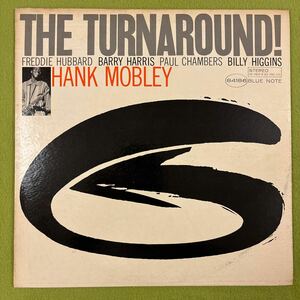 HANK MOBLEY TURNAROUND BLUE NOTE 耳　vangelder刻印 RVG