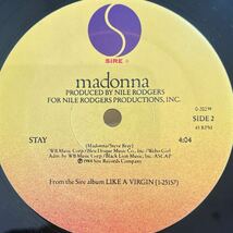 LP■12inch/ROCK/Madonna/Like A Virgin/0 20239/マドンナ_画像5