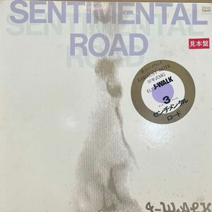 LP■和モノ/J-Walk/Sentimental Road/BMD 1019/見本盤/PROMO/美盤