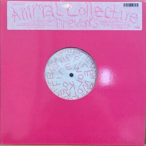 LP■10inch/オルタナ/Animal Collective/Fireworks/LC10192/美品美盤/Pink Vinyl/ピンクヴァイナル/アニマル・コレクティヴ