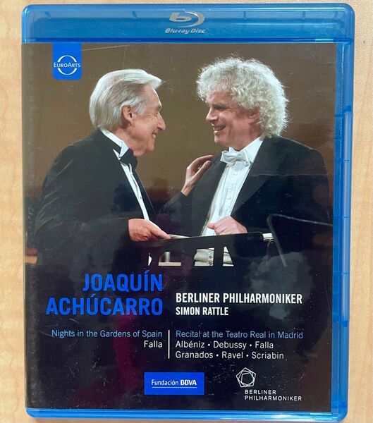【レア物】ホアキン・アチューカロ スペインの庭の夜 ベルリン・コンサート