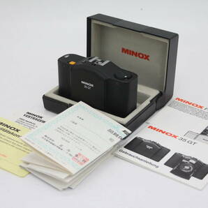 Y1066 ミノックス Minox 35 GT コンパクトカメラ ハードケース付き ジャンクの画像1