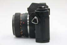 Y1085 ヤシカ Yashica FR ブラック Yashica Lens DSB 50mm F1.9 フィルムカメラ ボディレンズセット ジャンク_画像3