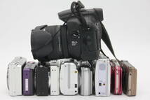 Y1101 富士フィルム Fujifilm Finepix カシオ Casio Exilim ソニー Sony Cyber-shot コンパクトデジタルカメラ10台セット ジャンク_画像7