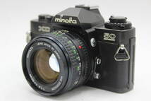 Y1104 ミノルタ Minolta XD ブラック MD Rokkor 50mm F1.4 フィルムカメラ ボディレンズセット ジャンク_画像1