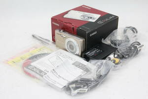 Y1124 【元箱付き】 カシオ Casio Exilim EX-Z250 ゴールド コンパクトデジタルカメラ 付属品多数セット ジャンク