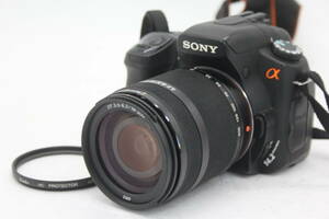 Y1125 ソニー Sony α 350 DT 18-200mm F3.5-6.3 デジタル一眼 ボディレンズセット ジャンク