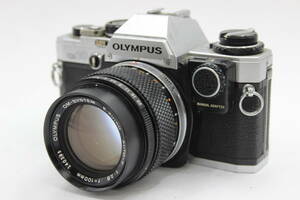 Y1147 オリンパス Olympus OM10 OM-System E.Zuiko Auto-T 100mm F2.8 フィルムカメラ ボディレンズセット ジャンク