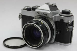 Y1148 ニコン Nikon FE Nikkor-H Auto 50mm F2 フィルムカメラ ボディレンズセット ジャンク
