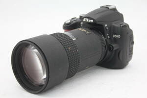Y1132 ニコン Nikon D5000 ED AF Nikkor 180mm F2.8 D デジタル一眼 ボディレンズセット バッテリー付き ジャンク