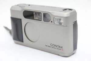 Y1170 Contax Contax T2 Carl Zeiss Sonnar 38mm F2.8 T* compact camera Data Back attaching Junk 