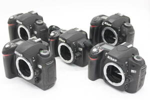 Y1178 ニコン Nikon D60 D70 D70 D70s D80 デジタル一眼 ボディ5個セット ジャンク