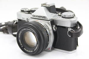 Y1185 オリンパス Olympus OM-2 OM-System F.Zuiko Auto-S 50mm F1.8 フィルムカメラ ボディレンズセット ジャンク