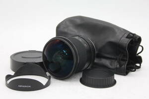 Y1200 サムヤン Samyang 8mm F3.5 Fish-Eye CS 魚眼レンズ レンズポーチ付き ジャンク