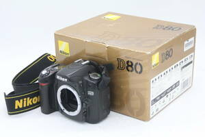 Y1190 【元箱付き】 ニコン Nikon D80 デジタル一眼 ボディ ジャンク