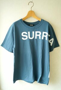 ★送料無料!! 未使用☆ ZUCCa /ズッカ*春夏 surrealismTシャツ　コットン半袖トップス/青 M/定価\8,500*古着のgplus広島　2405t3