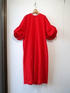 ★2022年　ENFOLD/エンフォルド　*Washed co バルーンスリーブドレスワンピース//定価￥42.900*　古着のgplus広島　2405r2