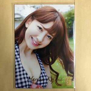 AKB48 小嶋陽菜 2012 トレカ アイドル グラビア カード 水着 ビキニ R073R タレント トレーディングカード 金箔押し