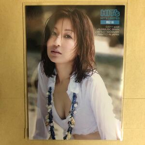 小野真弓 2011 ヒッツ トレカ アイドル グラビア カード 水着 ビキニ RG16 タレント トレーディングカード