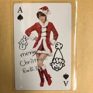 AKB48 前田敦子 トレカ アイドル グラビア カード トランプ タレント トレーディングカード 1 スペード