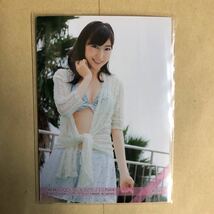 SKE48 大矢真那 2013 トレカ アイドル グラビア カード 水着 ビキニ R095 タレント トレーディングカード AKBG_画像2