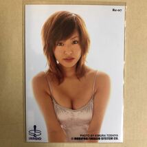 和希沙也 IMAGIO トレカ アイドル グラビア カード 水着 ビキニ下着 Re-07 タレント トレーディングカード_画像2