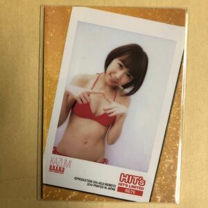 AKB48 浦野一美 2014 ヒッツ トレカ アイドル グラビア カード 水着 ビキニ RG75 タレント トレーディングカード AKBG