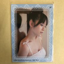 アイドリング!!! フォンチー 2009 TRY-X トレカ アイドル グラビア カード 下着 49 タレント トレーディングカード_画像1
