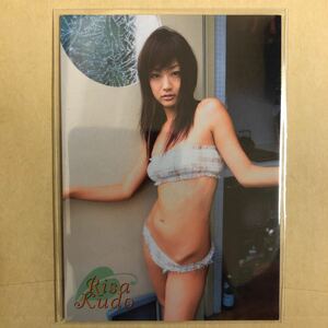 工藤里紗 2007 ボム トレカ アイドル グラビア 水着 カード ビキニ 048 タレント トレーディングカード BOMB