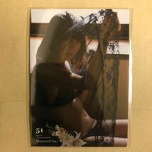 小野真弓 2011 ヒッツ トレカ アイドル グラビア カード 下着 RG51 タレント トレーディングカード_画像2