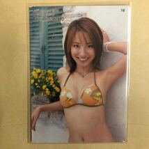 山本梓 2005 さくら堂 トレカ アイドル グラビア カード 水着 ビキニ 16 タレント トレーディングカード_画像1