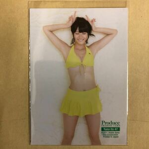 アイドリング!!! 伊藤祐奈 2011 Produce トレカ アイドル グラビア カード 水着 ビキニ 47 タレント トレーディングカード