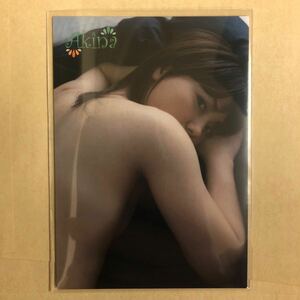 Folder5 AKINA 2008 ヒッツ トレカ アイドル グラビア カード 下着 009 タレント トレーディングカード